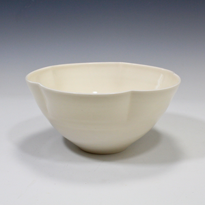 Porcelain Flower Serving Bowl